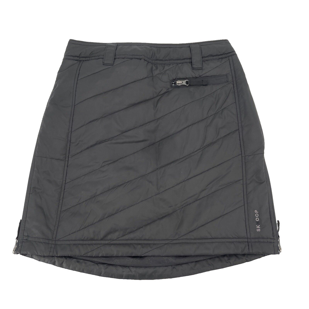 Skhoop Down Puffer Skirt‎ Womens XS Black